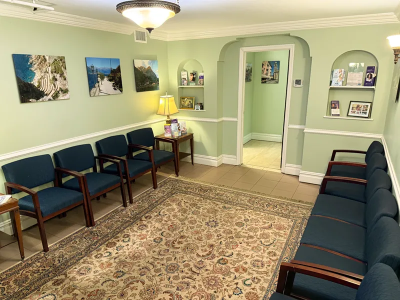 The entrance of the de Fazio Obstetrics and Gynecology office